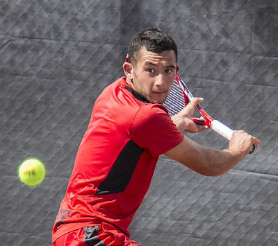 Lobo tennis player Samir Iftikhar courtesy of UNM ejohnson@abqjournal.com