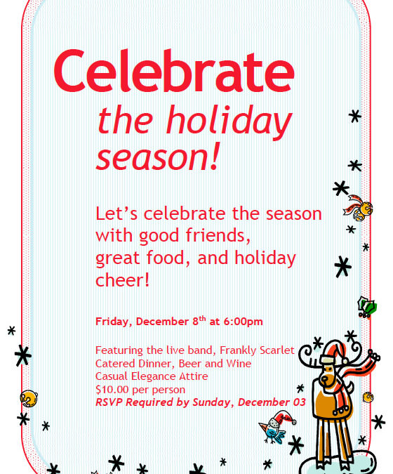 Join Us for Our Annual Holiday Party!