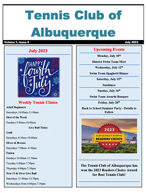 July 2023 Newsletter