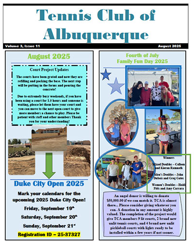 August 2025 Newsletter